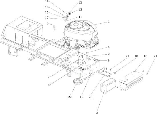 Motor EF 106/15,5 H Cat. 2015 Tractor