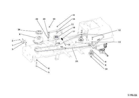 Polea embrague EF 92/13H Cat.2015 Tractor