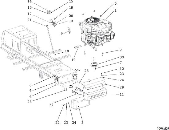 Motor EF 92/16H Cat.2016 Tractor