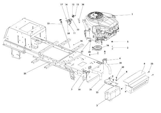 Motor EF 106/18 H Cat. 2016 Tractor