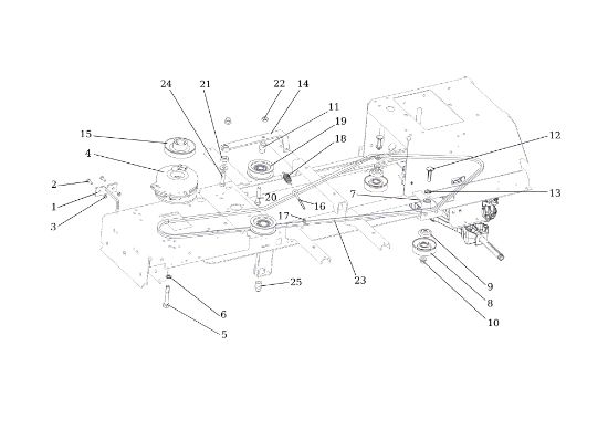 Embrague EF 107 L/24 KH (K2400AVD V-Twin) Cat. 2017 Tractor