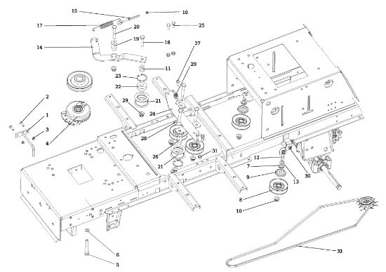 Polea embrague EF 106/24 KH (K2400AVD V-twin) Cat. 2017 Tractor