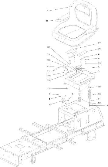 Cofre (1/2) EF 124/22 HP Tractor