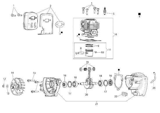 Motor TG 2470 P Cortasetos