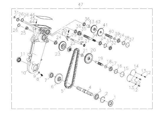 Engranaies MZ 2098 RKS (K800 HC - EURO5) Motoazada