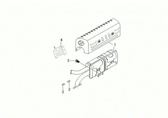 Escape MZ 2075 RKS (K800 HT - EURO5) Motoazada