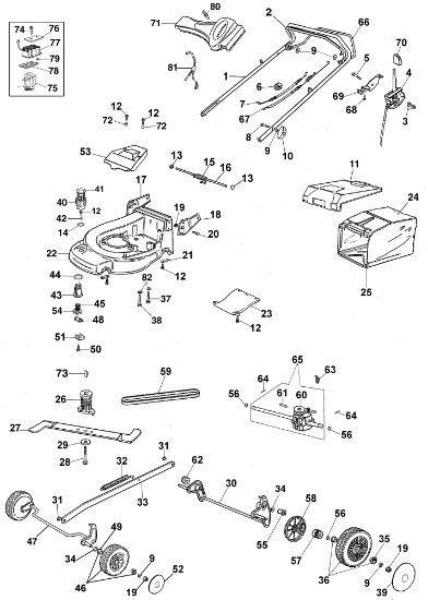 Despiece completo AR 48 TBXE Cortacésped