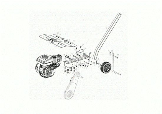 Motor MZ 2055 K Motoazada