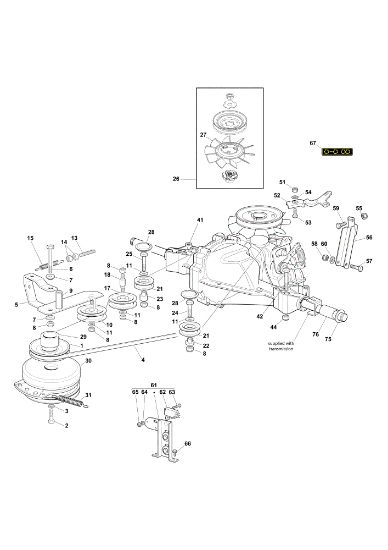 Transmisión EF 123/22 V Cat. 2020 Tractor