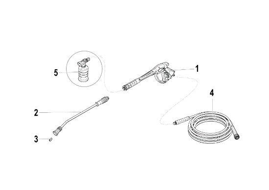 Accesorios IP 2500 HS Hidrolimpiadora