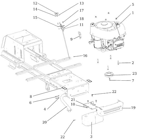 Motor EF 92/13H Cat.2020 Tractor