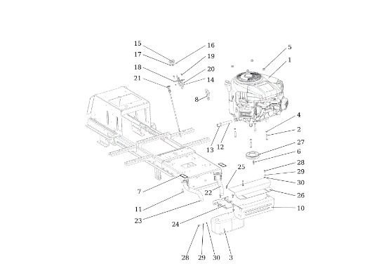 Motor EF 92/24 KH (K2400AVD TWIN) Cat.2020 Tractor