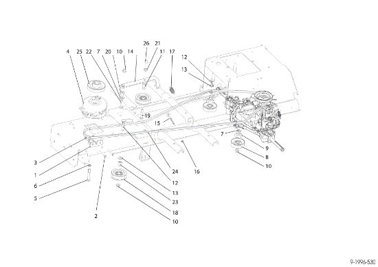 Polea embrague EF 92/24 KH (K2400AVD TWIN) Cat.2021 Tractor