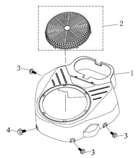 Arranque EF 106/24 KH (K2400AVD V-twin - EURO5) Cat. 2021 Tractor
