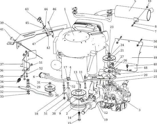 Motor TUAREG 92 EVO Cat.2022 Tractor