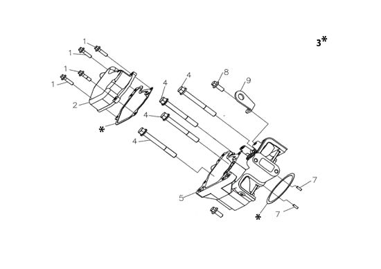 Cabeza cilindro MOTORE K7000 HD - conico e cilindrico / conical and cylindrical Motor