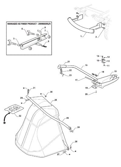 Accesorios a demanda GLX 14-84H Tractor