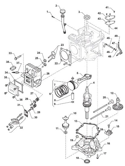 Grupo motor GLX 14-84G Tractor