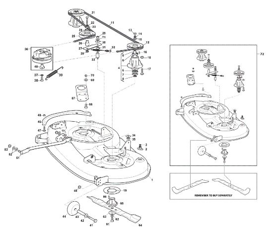 Plataforma de corte GLX 20-108HS Tractor