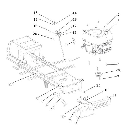 Motor EF 92/13H Cat.2023 Tractor