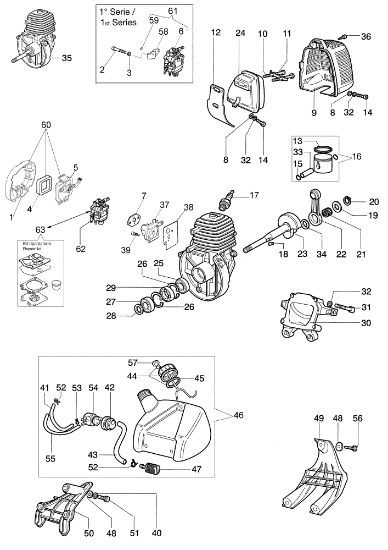 Motor STARK 25 TR Desbrozadora