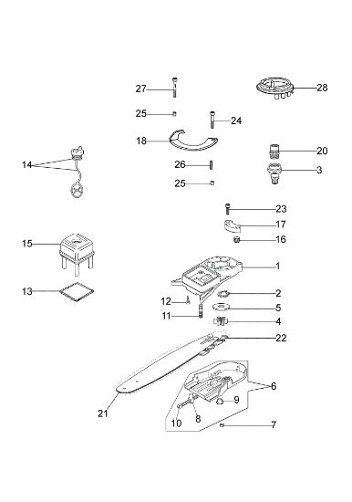 Despiece completo EP 90 Accesorio pruner