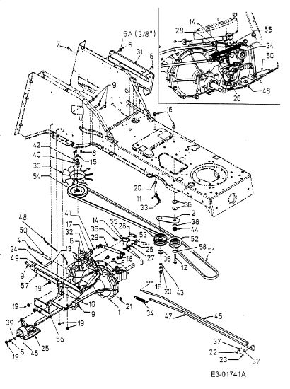 Transmisión FORMULA 107 H Tractor