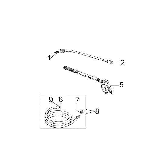 Accesorios IP 2000 Hidrolimpiadora
