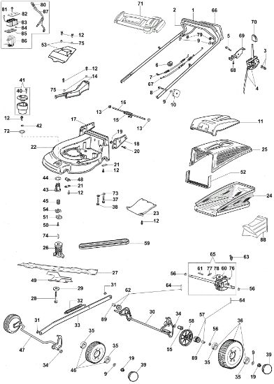 Despiece (Hasta mayo 07) AR 53 TBXE Plus-Cut Cortacésped