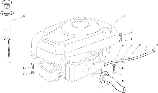 Motor EF 63C/6,5M Cat.2005 Tractor