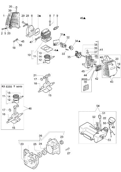 Motor 8405 Desbrozadora