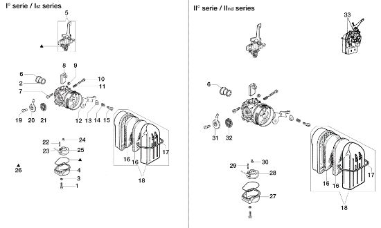 Carburador PA 1050 Motobomba