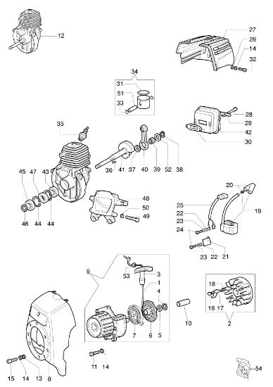 Motor STARK 26 TR Desbrozadora
