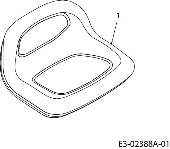 Asiento (2/2) FORMULA 97/13,5 T Cat.2006 Tractor