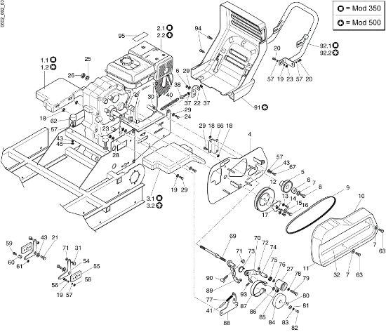 Transmisión TN 3500 (Export) Minitransportador