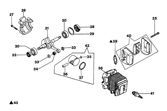 Motor 131 Motosierra