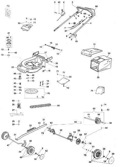 Despiece AR 48 TK (K50) Cortacésped
