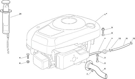 Motor EF 63C/6,5M Cat.2008 Tractor
