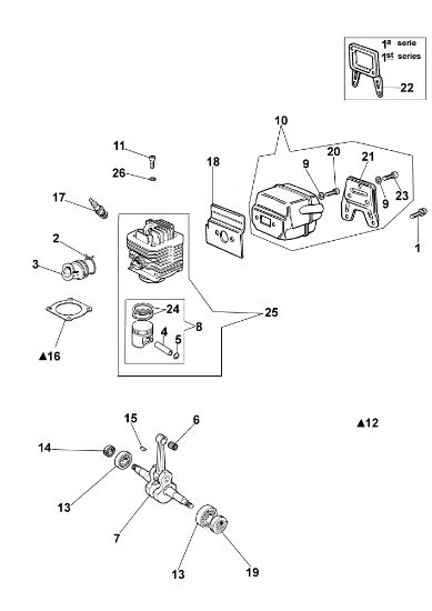 Motor 180 Motosierra