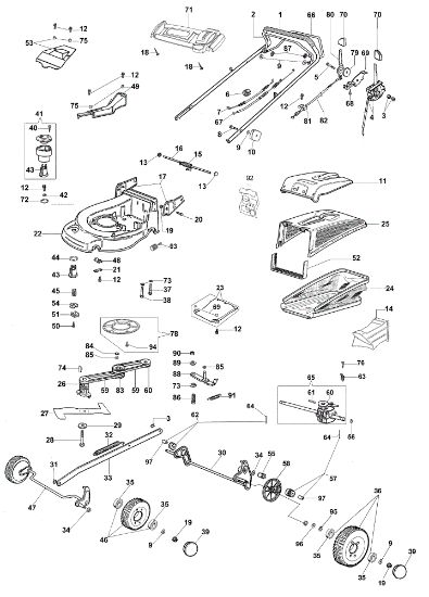 Despiece AR 53 VBD Plus-Cut Cortacésped