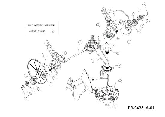 Eje posterior LR 55 VBX 4 in 1 Cortacésped