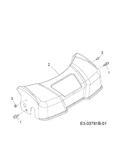 Carter de protección LR 55 VBX 4 in 1 Cortacésped