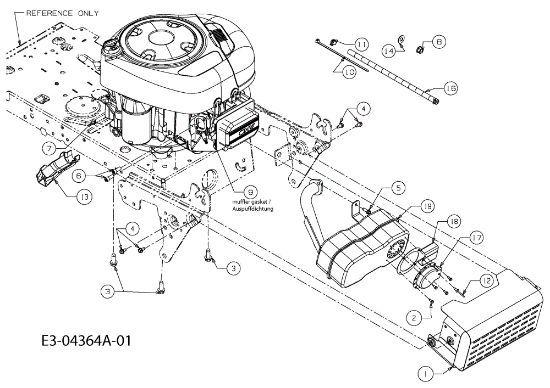 Motor KOMMAND 80/12,5 T Tractor