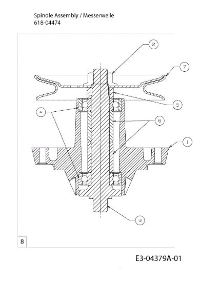 Soporte cuchillas KOMMAND 80/12,5 T Tractor