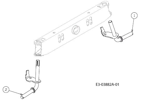 Eje anterior KOMMAND 80/12,5 T Tractor