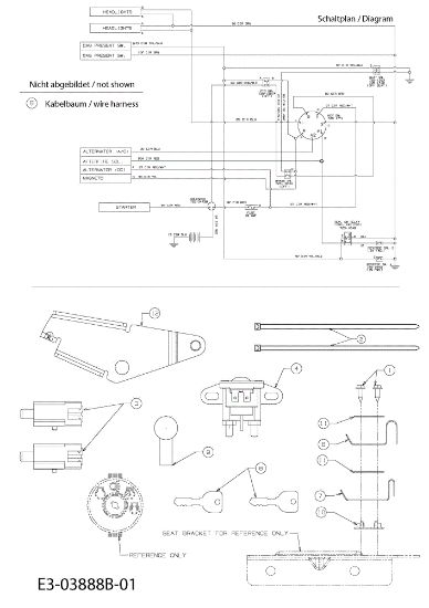 Esquema eléctrico (1/2) KOMMAND 80/12,5 T Tractor