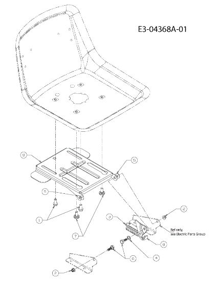 Soporte KOMMAND 92/13,5 T Tractor