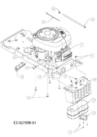 Motor STORM 95/11,5 T Tractor