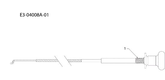 Cable arranque STORM 97/13,5 T Tractor