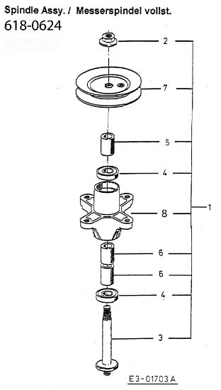 Soporte cuchillas STORM 108/15,5 T Tractor